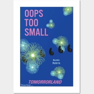 "OOPS TOO SMALL" - Disnerland Parody Posters and Art